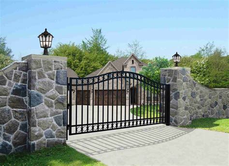 front entrance gates residential